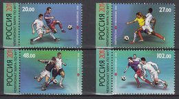 KYRGYZSTAN 2018  Football. FIFA World Cup In Russia SET 4 STAMPS MNH - 2018 – Russia