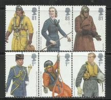 GREAT BRITAIN GRAN BRETAGNA 2008 MILITARY CUSTOMS DIVISE MILITARI COMPLETE SET SERIE COMPLETA MNH - Ungebraucht