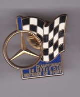 Pin's CHAMPIONNAT DU MONDE DES VOITURES DE SPORTS MERCEDES - Arthus Bertrand