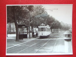 BELGIQUE - BRUXELLES -  ANVERS  PHOTO 15 X 10 - TRAM - TRAMWAY - LIGNE 23 - - Vervoer (openbaar)