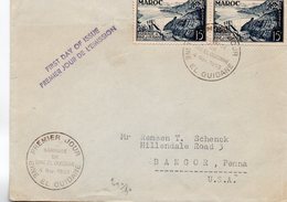 MAROC 4/11/53 - Covers & Documents