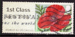 GB 2015 QE2 1st To 100gms Post & Go Common Poppy  ( G531 ) - Post & Go (distributori)