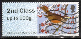 GB 2015 QE2 2nd Post & Go Redwing Bird Winter Fur & Feathers ( K320 ) - Post & Go Stamps