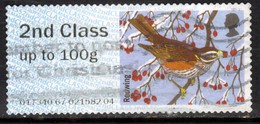 GB 2015 QE2 2nd Post & Go Redwing Bird Winter Fur & Feathers ( K765 ) - Post & Go (distributeurs)