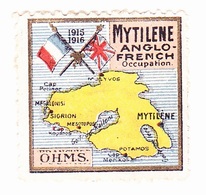 Vignette Militaire Delandre - Mytilene Anglo French - OHMS - Vignette Militari