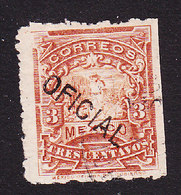 Mexico, Scott #O12, Used, Mexican Stamp Overprinted, Issued 1895 - Mexique