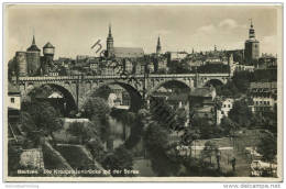 Bautzen - Kronprinzenbrücke - Foto-AK - Verlag E. Wagner Zittau Gel. 1934 - Bautzen