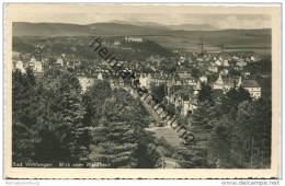 Bad Wildungen - Blick Vom Waldhaus - Foto-AK - Verlag Schöning & Co. Lübeck Gel. 1950 - Bad Wildungen