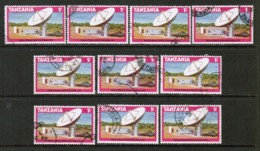 TANZANIA   Scott # 134 USED WHOLESALE LOT OF 10 (WH-216) - Vrac (max 999 Timbres)