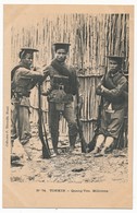 CPA - TONKIN - Quang-Yen - Miliciens - Viêt-Nam