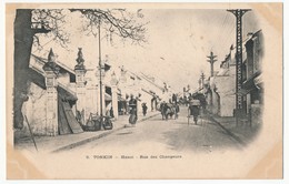 CPA - TONKIN - Hanoï - Rue Des Changeurs - Vietnam