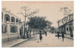CPA - TONKIN - Dap-Cau - Rue Principale Près De L'Intendance Militaire - Viêt-Nam