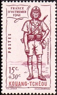 Détail De La Série Défense De L'Empire ** Kouang Tchéou N° 136 Infanterie Coloniale - 1941 Défense De L'Empire