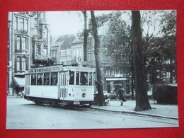 BELGIQUE - BRUXELLES - PHOTO 15 X 10 - TRAM - TRAMWAY - LIGNE 74 - - Vervoer (openbaar)