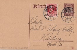 BAVIERE 1920  ENTIER POSTAL CARTE DE WEIDEN - Sonstige & Ohne Zuordnung