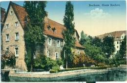 Bochum, Haus Rechen, 1935, Germany, Deutschland, Kauft Wohlfahrtsbriefmarken Für Die Winterhilfe! - Bochum