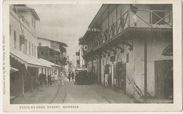 Mombasa Vasco Da Gama Street  Edit Young  Undivided Back 1905  Tram Tramway - Kenya