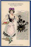 CPSM Disney Walt Mickey Non Circulé Signée AL 1935 Dessin Original Rapporté Sur CPA - Autres & Non Classés