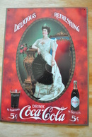 Plaque Coca Cola - Tin Signs (vanaf 1961)