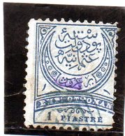 B - 1884 Turchia - Stemma - Used Stamps