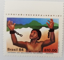 BRESIL, Mains, Main, Hand, Mano. Centenaire Des Abolitions Et Persecutions** MNH - Other & Unclassified
