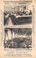 59-HAUBOURDIN- TISSAGE MECANIQUES F. LEBORGNE  46 RUE DE LA GARE - MULTIVUES SALLE DE CONFECTION, UN GOUPE DE METIERS - Haubourdin