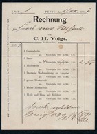 B6482 - Penig - Rechnung C.H. Voigt - 1800 – 1899