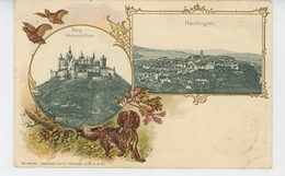 ALLEMAGNE - HECHINGEN & Burg HOHENZOLLERN (embossed Postcard) - Hechingen