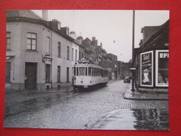 BELGIQUE - BRUXELLES - ANVERS PHOTO 15 X 10 - TRAM - TRAMWAY - LIGNE 64 - - Transport Urbain En Surface