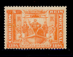 ! ! Portugal - 1894 Henry Navigator 5 R - Af. 98 - No Gum - Neufs