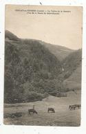 Cp , 15 , CONDAT EN FENIERS , La Vallée De La SANTOIRE , Vue De La Route De SAINT BONNET , Voyagée , Vaches - Condat