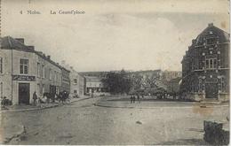 Moha.    La Grand'Place   -   (met Vlek)   1923   Naar   Molenbeek - Wanze