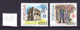 EUROPA  Portugal  N° 1383/1384** Année 1978 - 1978