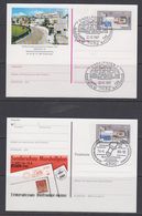 Europa Cept 1987 Germany 2 Postal Stationeries Used (40405) - 1987