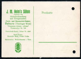 B6509 - Tabarz - Helms Söhne - Forstwirtschaft - Tabarz