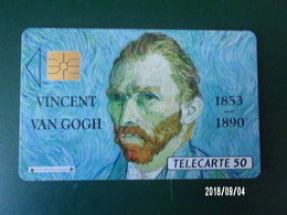 F113a 50U SO2 04/90 - Verso 12mm -- 50U---en Cas.. Vincent Van Gogh 1853-1890 - 1990