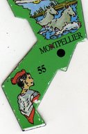 Magnets Magnet Le Gaulois Ville Europe 55 Montpellier - Tourisme