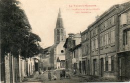 CPA - SAINT-NICOLAS-de-la-GARE (82) - Aspect De La Rue Gambetta Au Début Du Siècle - Saint Nicolas De La Grave