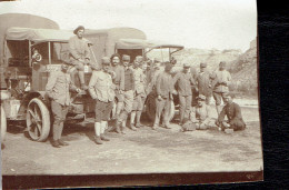 Photo Originale Première Guerre Mondiale à Salonique Format 6/9 - Guerra, Militares