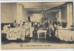 21 DIJON . L'Hôpital Général , Salle Odebert , édit : R G Dijon ,  écrite En 1914 , état Extra - Dijon