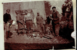 Photo Originale Première Guerre Mondiale  Format 6/9 - Guerra, Militares