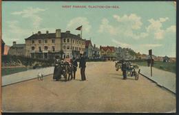 °°° 11832 - UK - WEST PARADE - CLACTON ON SEA - 1909 With Stamps °°° - Clacton On Sea