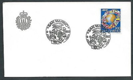 1982 SAN MARINO BUSTA SPECIALE ASSEMBLEA ASCAT - RSM6 - Covers & Documents