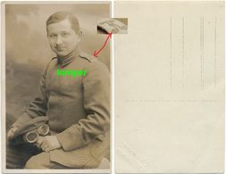 1. WK Fotokarte, Soldat Kraftfahrer Mütze Staubbrille, Coburg - War 1914-18