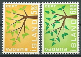 1962 EUROPA ISLANDA MNH ** - EV - 1962