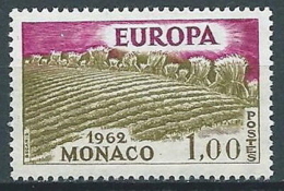 1962 EUROPA MONACO 1 F MNH ** - EV - 1962