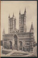 °°° 11848 - UK - LINCOLN - CATHEDRAL WEST FRONT °°° - Lincoln