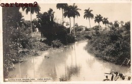 CARTE PHOTO : CUBA BAMBOO RIVER HAVANA CNAS BRAVAS LA HAVANE - Cuba