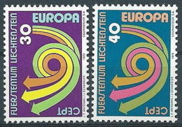 1973 EUROPA LIECHTENSTEIN MNH ** - EV - 1973