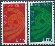 1973 EUROPA NORVEGIA MNH ** - EV-3 - 1973